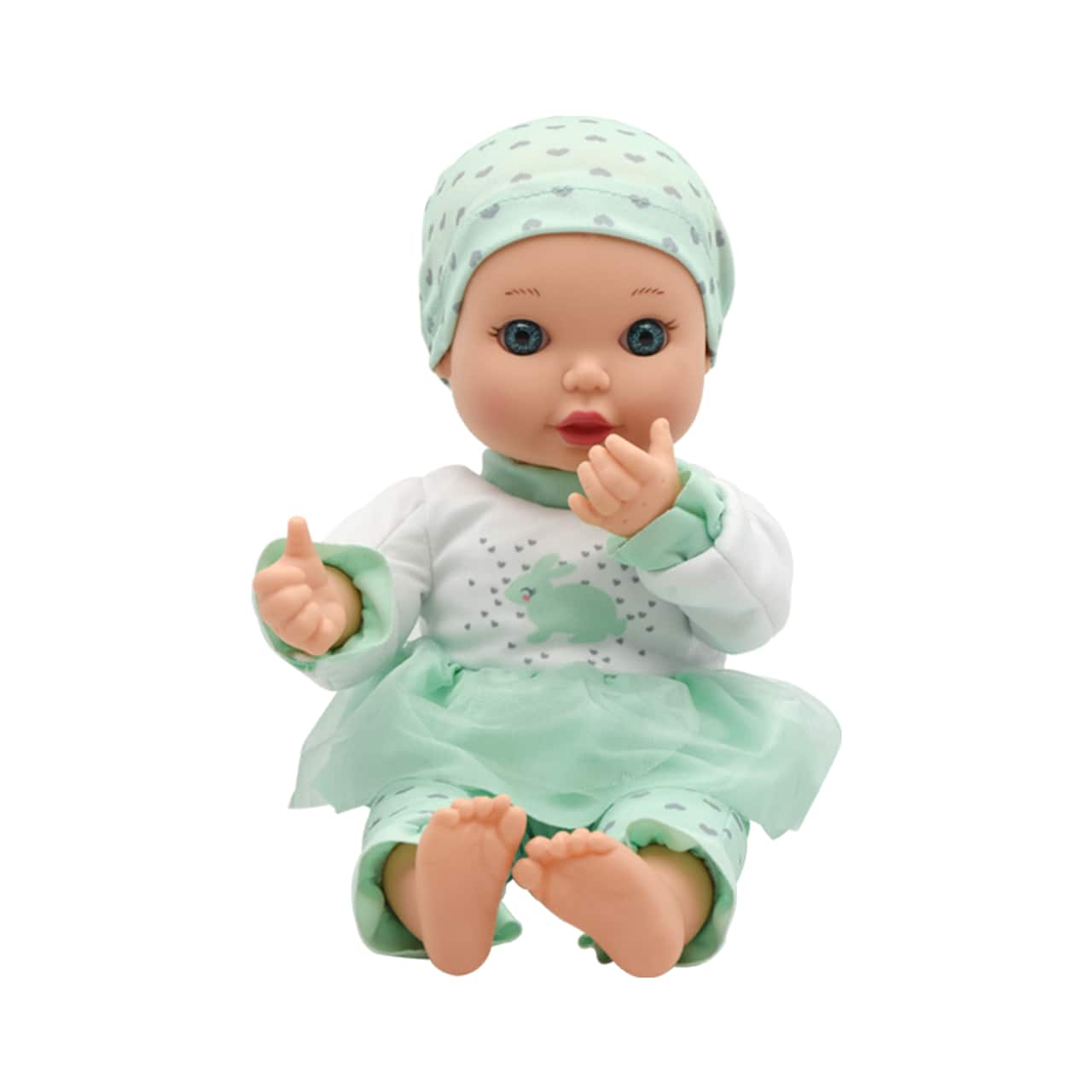 New Adventures Little Darlings 11&#x22; Baby Kisses Doll